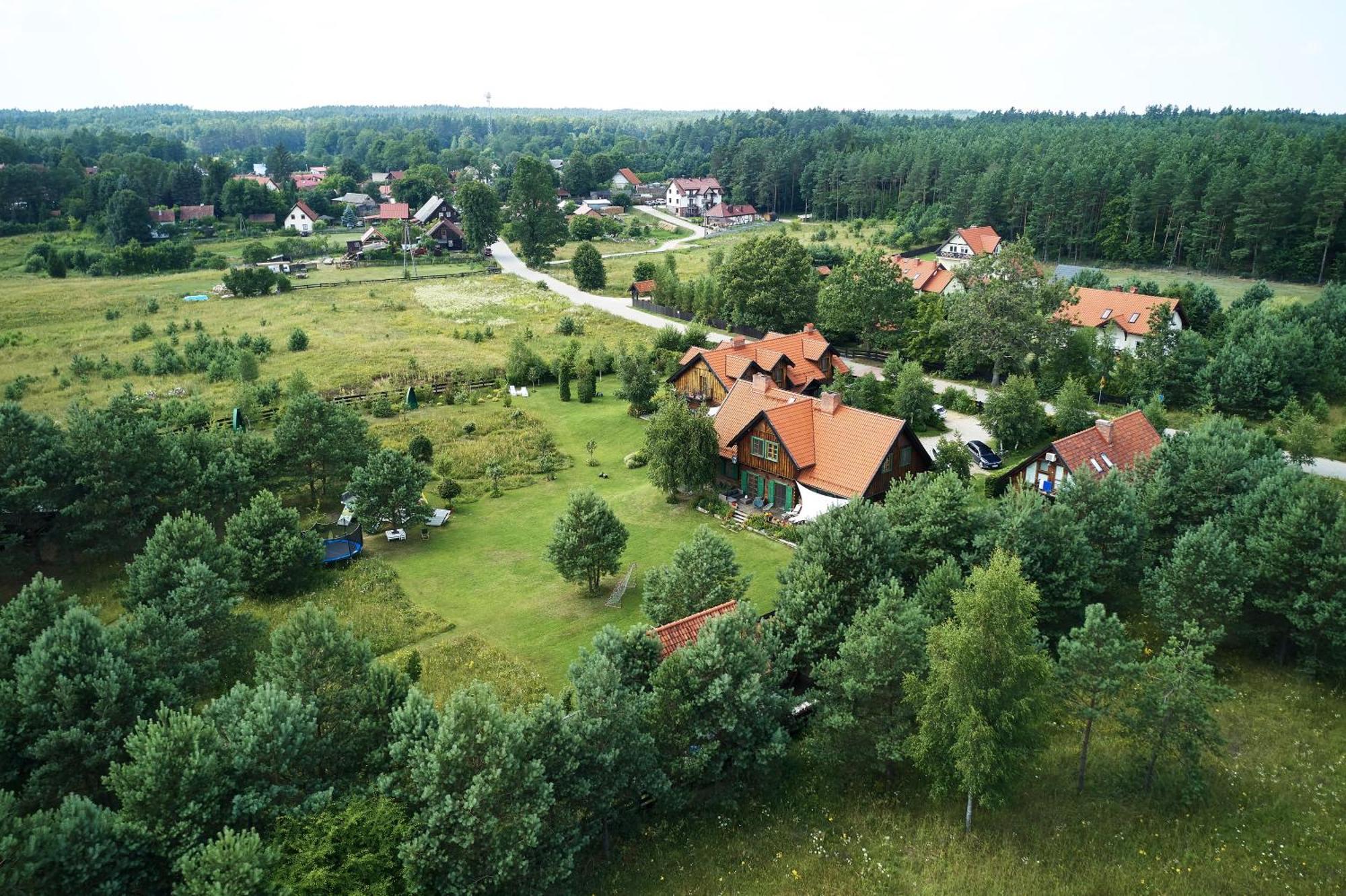 Gosciniec Szuwary Apartamento Krutyń Exterior foto